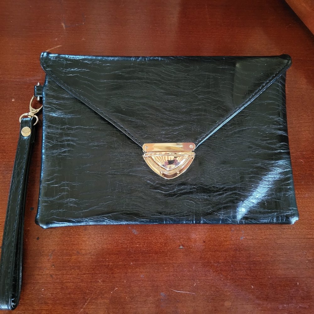 Elegant Black Clutch Bag